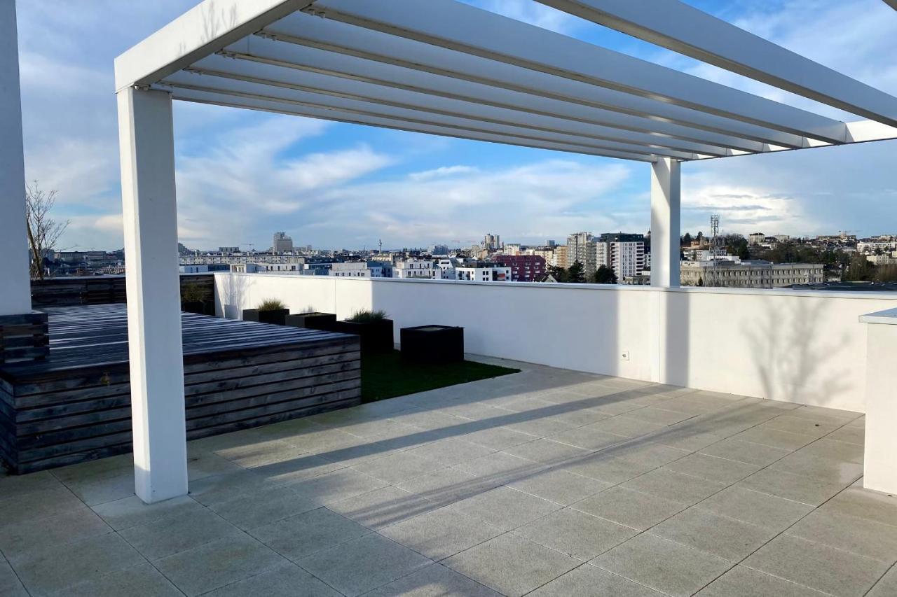 Le Rio, Appartement Avec Terrasse & Parking Rennes Eksteriør bilde