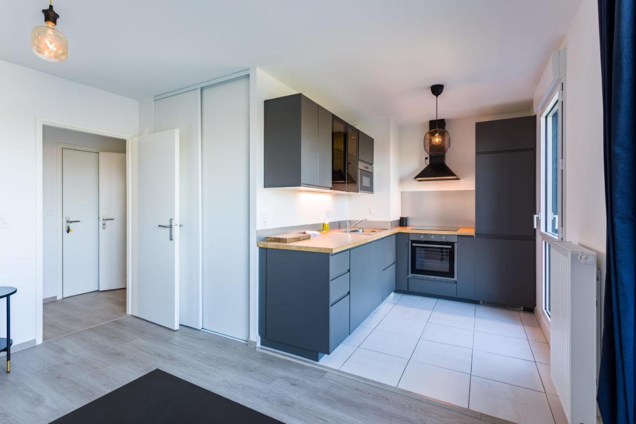 Le Rio, Appartement Avec Terrasse & Parking Rennes Eksteriør bilde